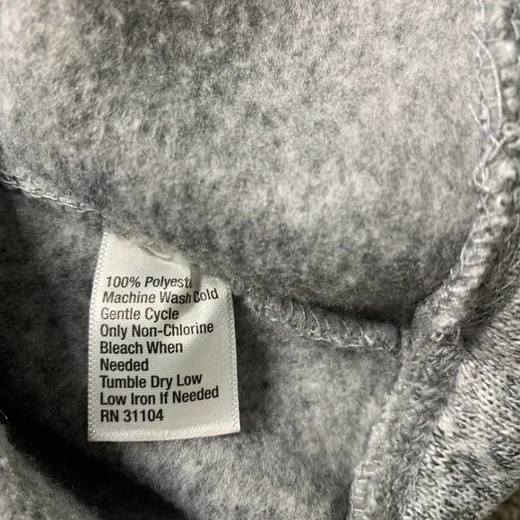 Crown & Ivy Boys Sweater Size XL‎ Heather Gray 1/4 Zip Long Sleeves Pullover - Picture 10 of 11